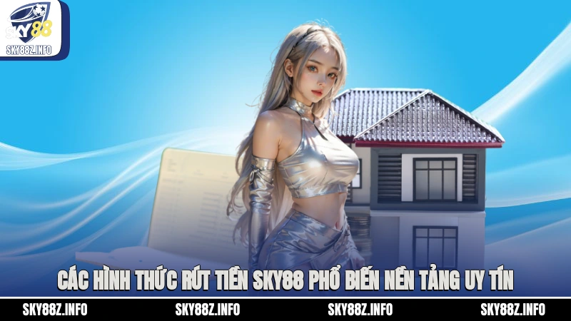 Các hình thức rút tiền Sky88 phổ biến nền tảng uy tín