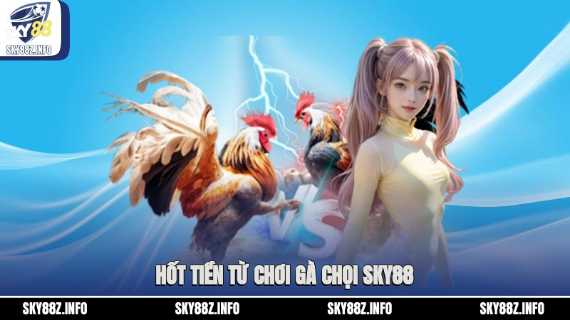 Hốt tiền từ chơi gà chọi Sky88